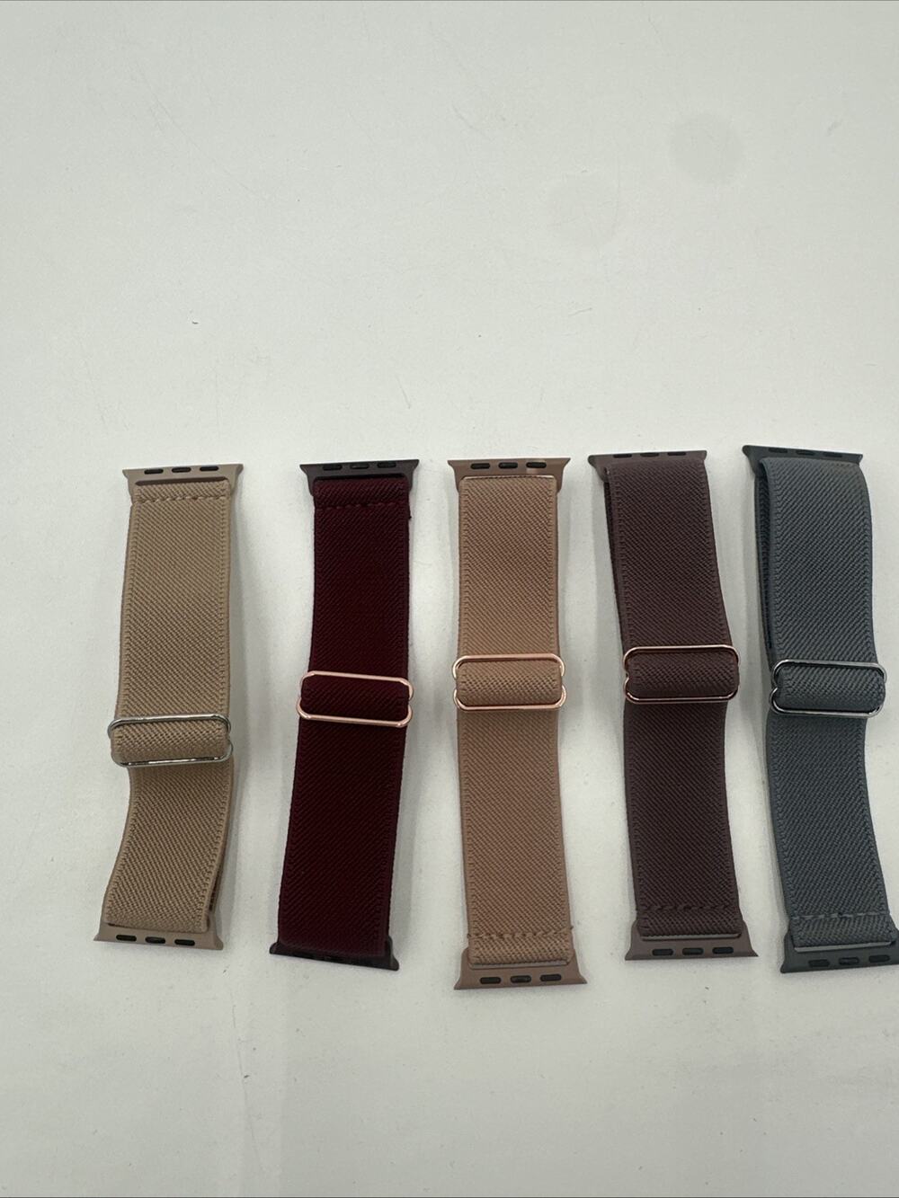 5 Pack Stretchy Bands Compatible with Apple Watch Band 40mm 38mm 41mm 42mm 44mm